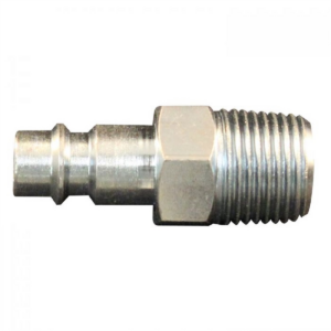 Milton Industries HI-Flo V-Style 3/8" MNPT Steel Plug 2/cd