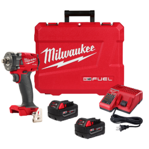 Milwaukee Tool M18 FUEL 1/2 " Compact Impact Wrench w/ Friction Ring Kit