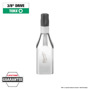 Milwaukee Tool 3/8" Drive T40 TORX Bit Socket