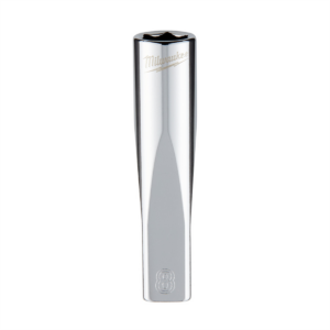 Milwaukee Tool Milwaukee Tool 1/4" Drive 8mm Metric Deep Socket with FOUR FLAT Sides, 6-Point, Vanadium Steel, Chrome