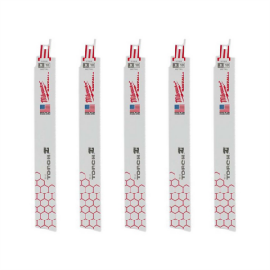Milwaukee Tool 9" 18 TPI The Torch SAWZALL Blades (5 Pk)