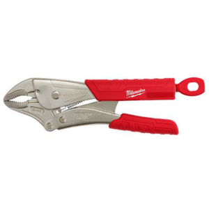Milwaukee Tool 10" Locking Pliers Curved Jaw w/ Durable Grip