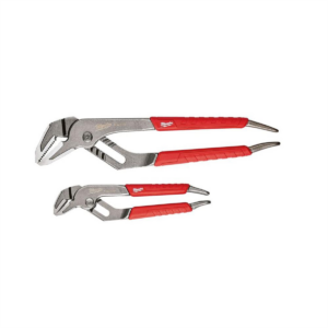 Milwaukee Tool 6" 10" STRAIGHT JAW COMFORT GRIP PLIERS SET, REAM & PUNCH HANDLES