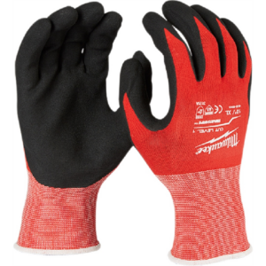 Milwaukee Tool Cut Level 1 Coated Nitrile Dipped Gloves - XXL