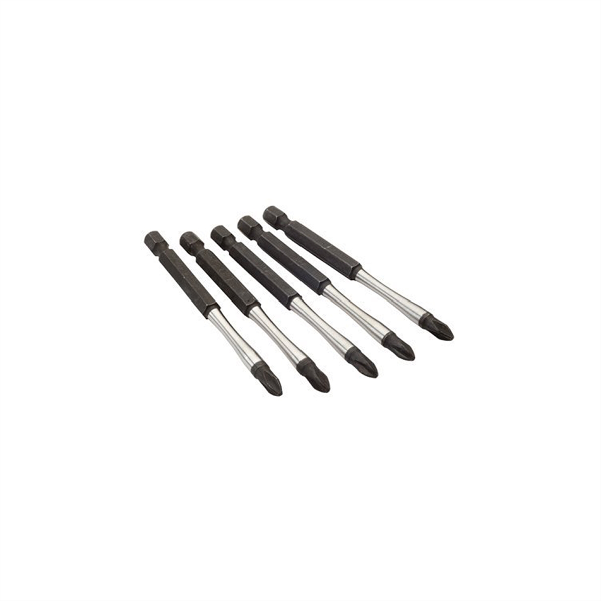 Milwaukee Tool SHOCKWAVE 3-1/2” Impact Phillips #2 Power Bits (5PK)