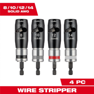 Milwaukee Tool 4 Piece Solid Wire Stripper Set