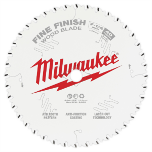 Milwaukee Tool 7-1/4" 40T Fine Finish Circular Saw Blade