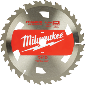 Milwaukee Tool Circular Saw Framing Blades 7-1/4" 24T