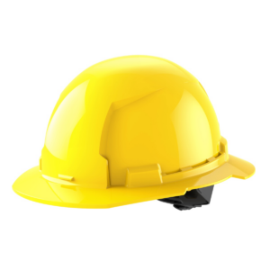 Milwaukee Tool BOLT Yellow Full Brim Hard Hat w/4pt Ratcheting Suspension (USA) - Type 1, Class E