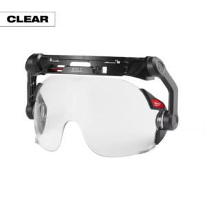 Milwaukee Tool BOLT Eye Visor - Clear Dual Coat Lens (Compatible with Milwaukee Safety Helmets)