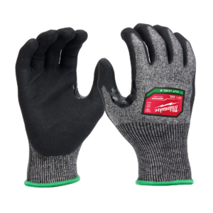Milwaukee Tool Cut Level 6 High-Dexterity Nitrile Dipped Gloves- XL