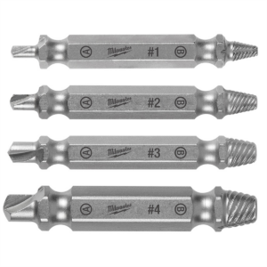 Milwaukee Tool M2 Steel Screw Extractor Set 4PC