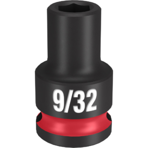 Milwaukee Tool SHOCKWAVE Impact Duty  3/8" Drive 9/32" Standard 6 Point Socket