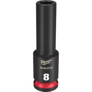 Milwaukee Tool SHOCKWAVE Impact Duty  3/8"Drive 8MM Deep 6 Point Socket