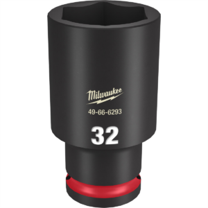 Milwaukee Tool SHOCKWAVE Impact Duty  1/2"Drive 32MM Deep 6 Point Socket