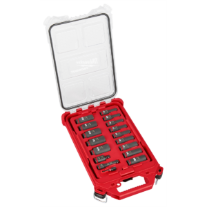 Milwaukee Tool SHOCKWAVE Impact Duty Socket 3/8&rdquo; Dr 17PC SAE PACKOUT Set