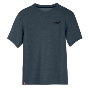 Milwaukee Tool HYBRID WORK TEE- SS BLUE M