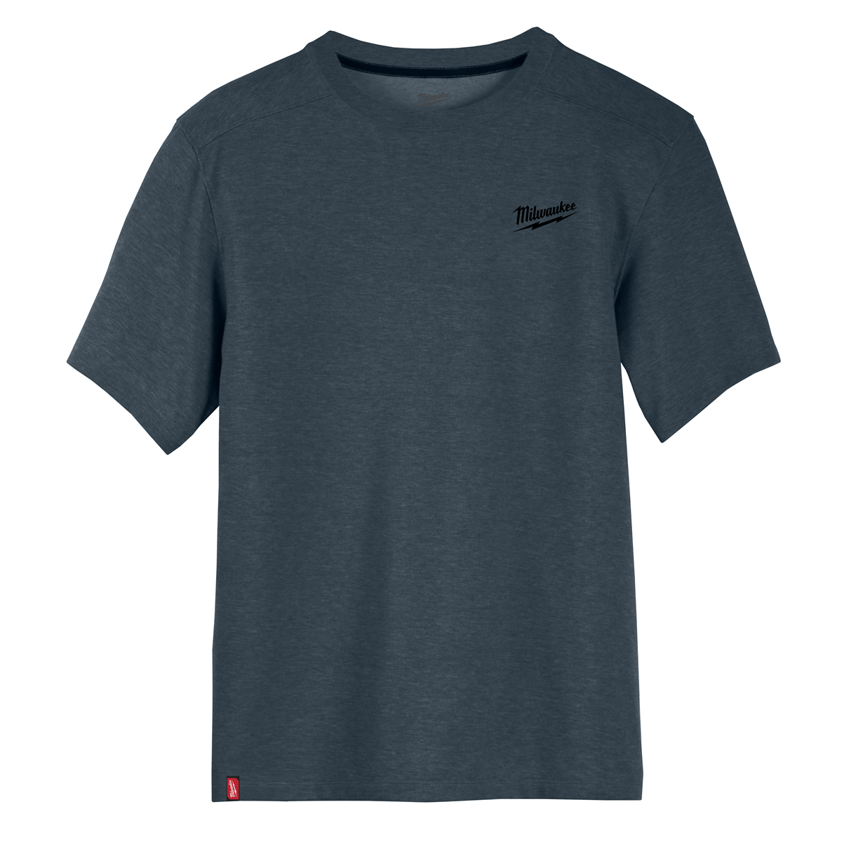 Milwaukee Tool HYBRID WORK TEE- SS BLUE M