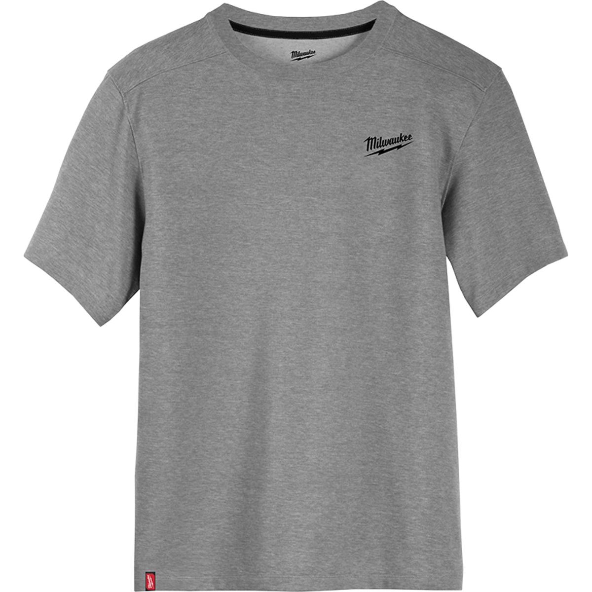 Milwaukee Tool HYBRID WORK TEE- SS GRAY 3X