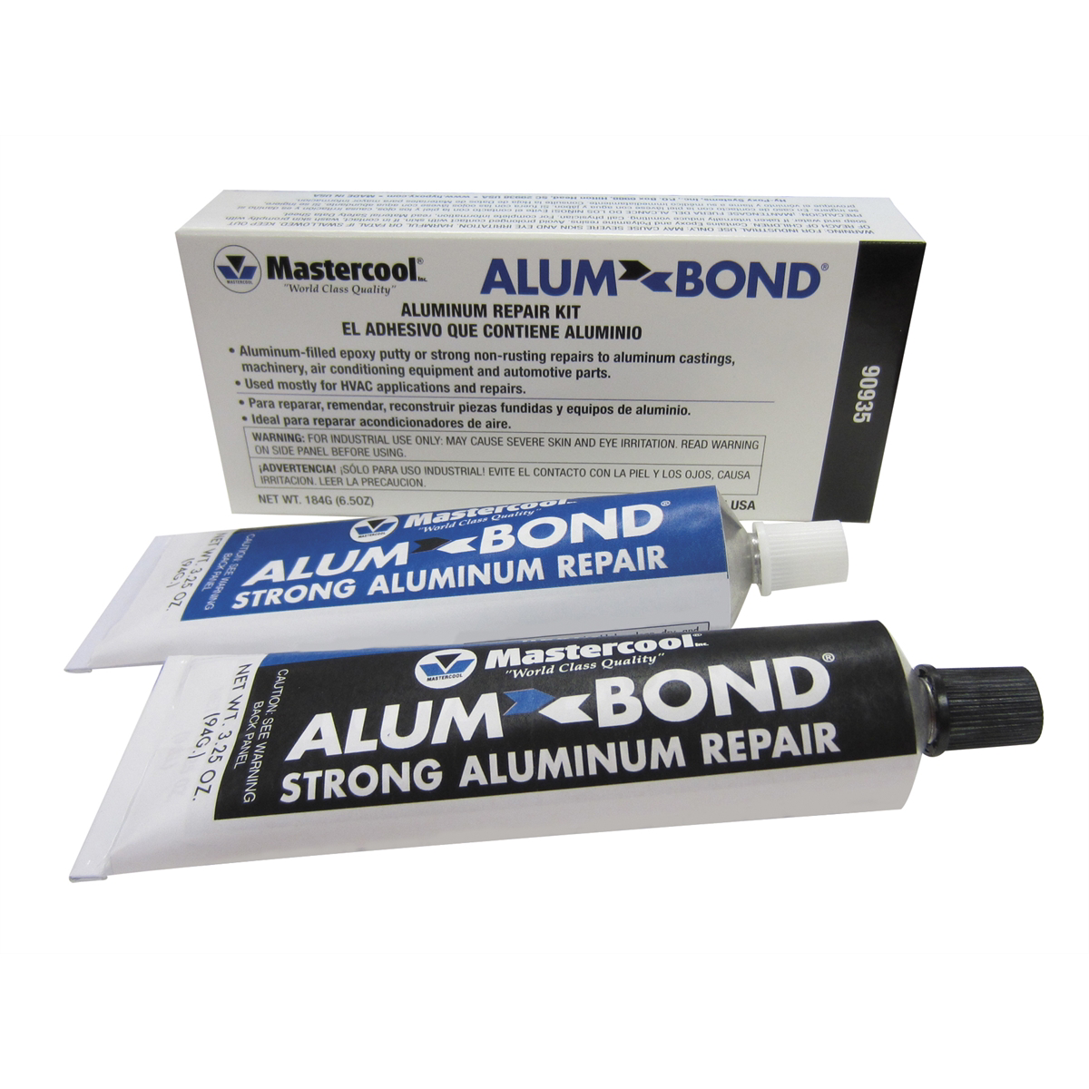 Mastercool Alum Bond AC repair epoxy 7 oz