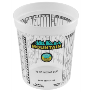 Mountain DISPOSABLE QUART MIXING CUP (100/CS)