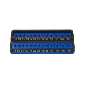 Mechanic's Time Savers 1/4" SAE Peg Socket Holder - Blue
