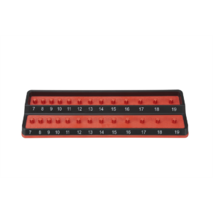 Mechanic's Time Savers 3/8" Metric Peg Socket Holder - Red