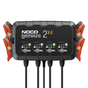 NOCO Company GENIUS2X4 6V/12V 4-Bank, 8-Amp Smart Battery Charger