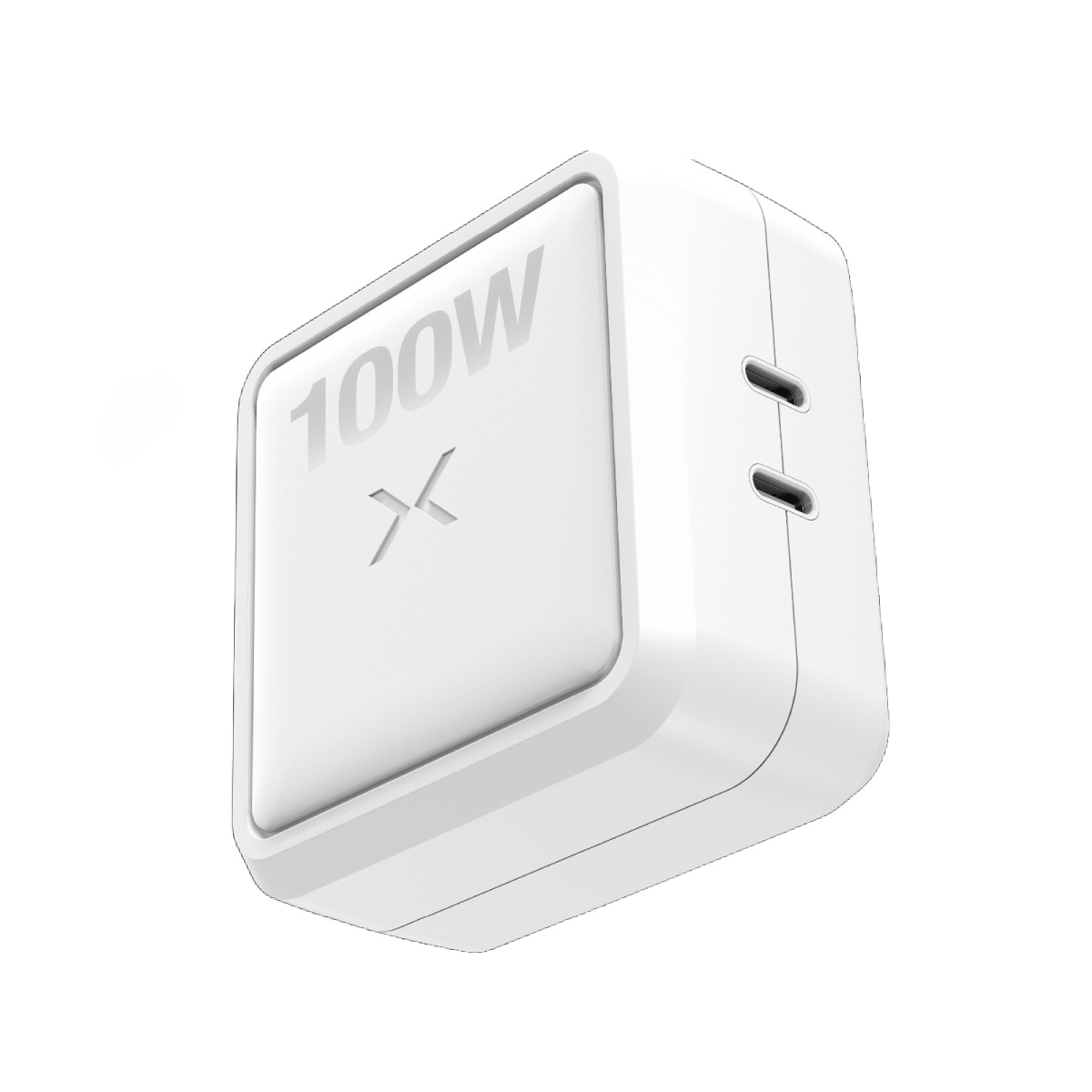 NOCO Company XGrid X100 100W USB-C 2-Port Charger with GaN Fast Charging - White