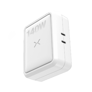 NOCO Company XGrid X140 140W USB-C 2-Port Charger with GaN Fast Charging - White