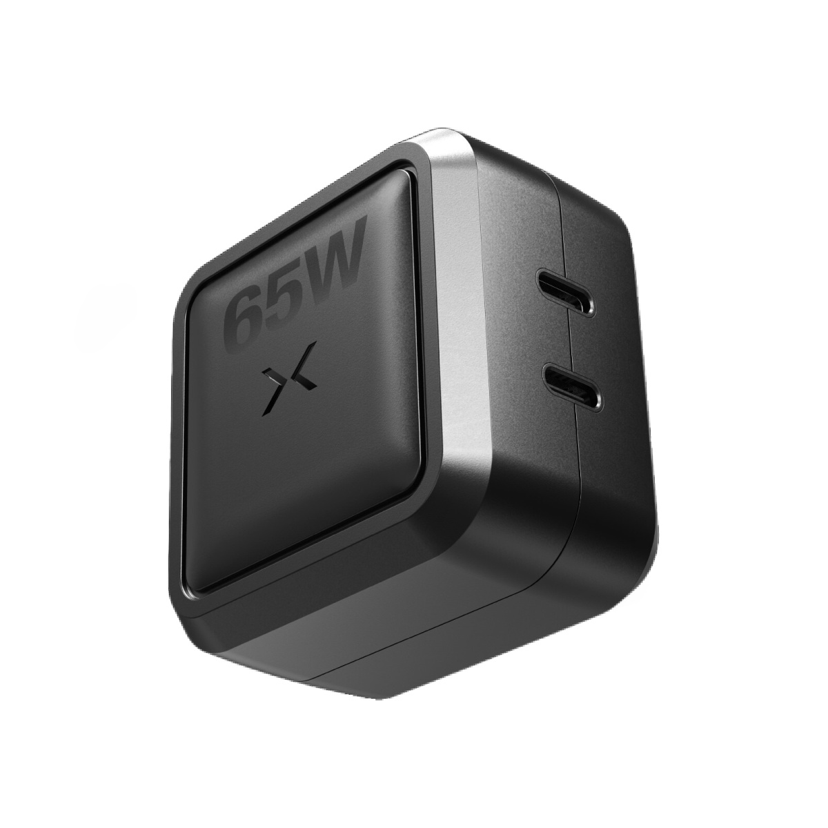 NOCO Company XGrid X65 65W USB-C 2-Port Charger with GaN Fast Charging - Black
