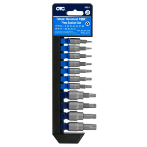 OTC Tamper-Resistant TORX Plus Socket set (11 piece)