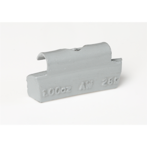 PLOMBCO Inc 0.75 oz AW style Plasteel clip-on weight