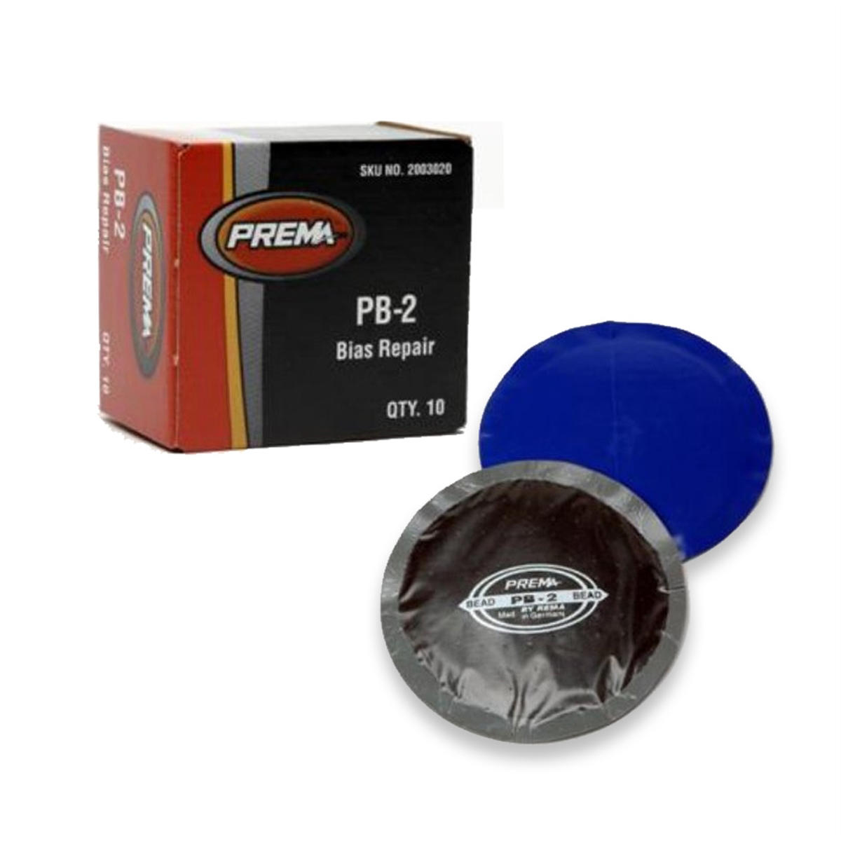 PREMA Bias Repair 3-1/4" (83mm) 2 Ply 10 Count