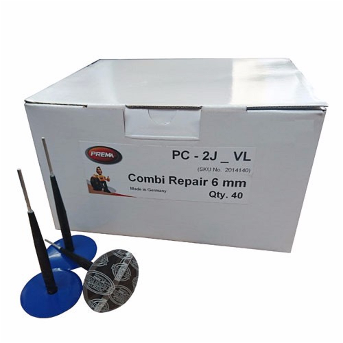 PREMA Patch Plug Combi 2 Jumbo Repair Unit 40 Count