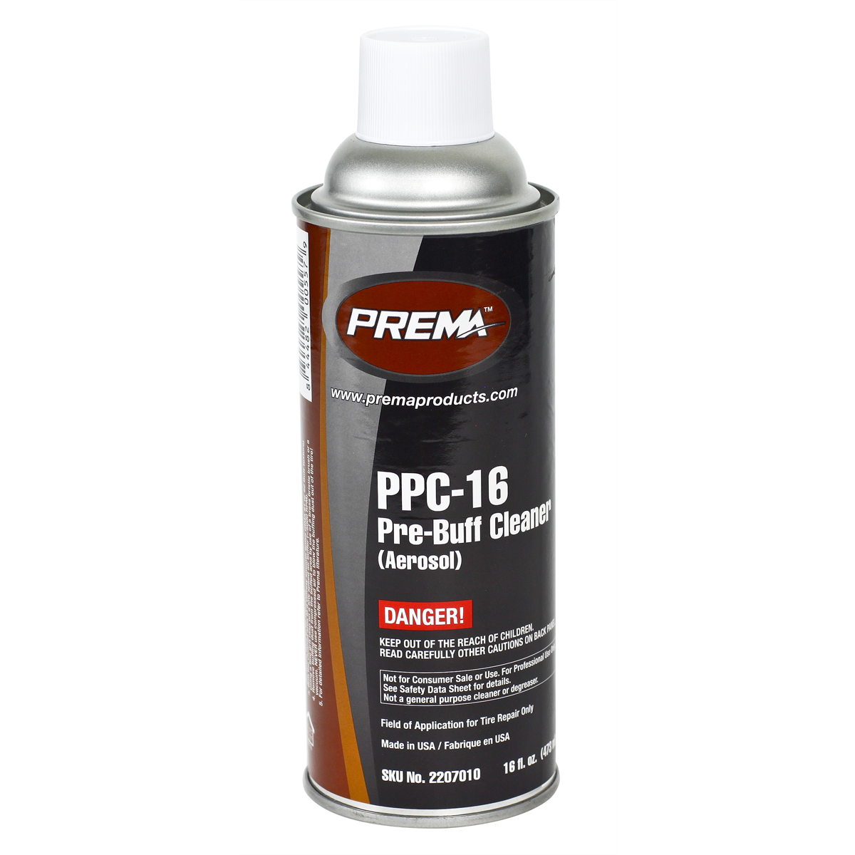 PREMA Pre-Buff Cleaner, Aerosol (Flammable) 16 fl. oz. Spray Can